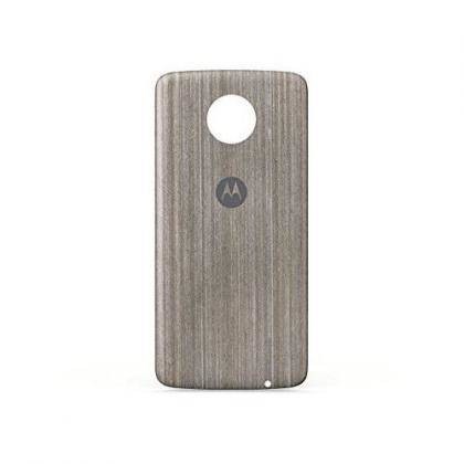 Moto Z Cover Style Cap Silver foto mare Moto Z Cover Style Cap Silver foto mare