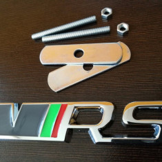 emblema pentru grila VRS auto SKoda rs metalica Accesoriu accesorii incluse