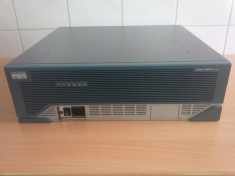 Router CISCO 3845-MB V04 With 128MB CF card +64MB CF card in slotul NME-WAE-522-K9 foto