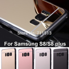 Husa silicon / Gel TPU cu spate oglinda pentru Samsung Galaxy S8 foto