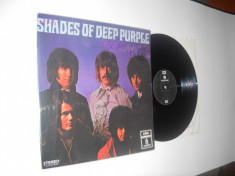 DEEP PURPLE:Shades Of Deep Purple (1968)vinil, primul album Purple, editie veche foto