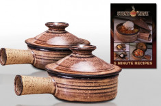 Stone Cooker - oala de gatit din ceramica pentru cuptor foto