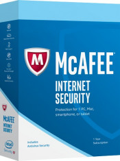 McAfee Internet Security 2017 -(LICENTA-1 An-3 PC-uri) foto