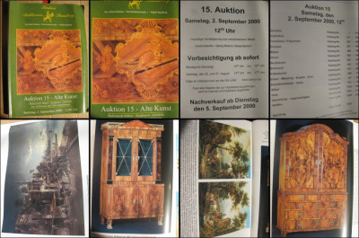 Catalog Antichitati Badum Auktion-2sept 2000. foto