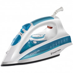 Fier de calcat Russel Hobbs Steamglide Pro 2600w alb / albastru foto