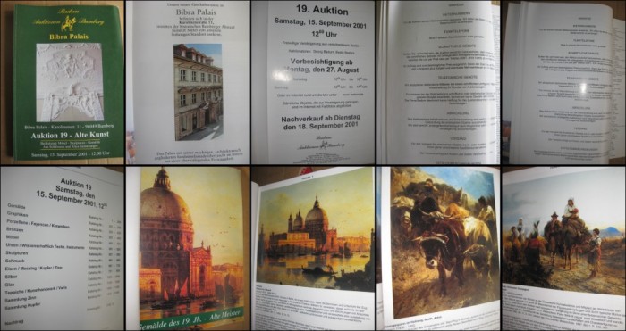 Catalog Antichitati Badum Auktion-2sept 2001.