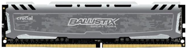 Memorie Crucial Ballistix Sport LT , UDIMM, 4 GB DDR4, 2400 MHz, CL 16, 1.2V foto mare Memorie Crucial Ballistix Sport LT , UDIMM, 4 GB DDR4, 2400 MHz, CL 16, 1.2V foto mare