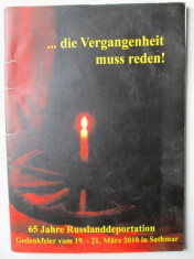 Brosura in lb. germana: 65 de ani de la deportarea etnicilor germani in Rusia foto