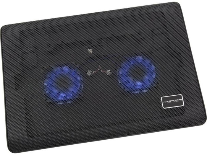 ESPERANZA Cooling pad Tivano EA144, 2 ventilatoare foto mare ESPERANZA Cooling pad Tivano EA144, 2 ventilatoare foto mare