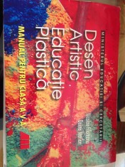Manual desen artistic si educatie plastica clasa aV-a foto