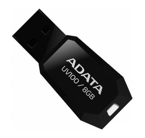 A-Data Memorie USB 2.0 A-Data UV100 8GB, negru foto mare A-Data Memorie USB 2.0 A-Data UV100 8GB, negru foto mare