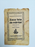 TRANSILVANIA-TEATRU COMEDIE , CLUJ, 1940, ZECE FETE DE MARITAT