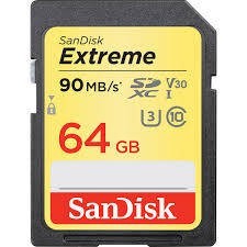 Card memorie SanDisk Sandisk Extreme SDXC SDSDXVE-064G-GNCIN, 64GB, 90/40 MB/s, V30 UHS-I U3 foto mare Card memorie SanDisk Sandisk Extreme SDXC SDSDXVE-064G-GNCIN, 64GB, 90/40 MB/s, V30 UHS-I U3 foto mare