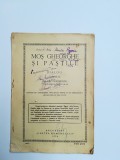 TEATRU SATESC, BUCURESTI, 1928, MOS GHEORGHE SI PASTLE