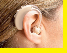 Aparat Auditiv pentru Ureche Proteza urechi cu Baterii Si Penar Plastic foto