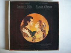 Disc vinil SAINT - SAENS - Samson et Dalila (produs Melodia Rusia - 3 discuri) foto