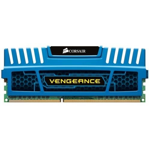 Memorie Corsair Blue Vengeance, 4 GB, DDR3, 1600MHz foto mare Memorie Corsair Blue Vengeance, 4 GB, DDR3, 1600MHz foto mare