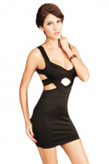 A160 Rochie sexy de club, cu decupaje foto