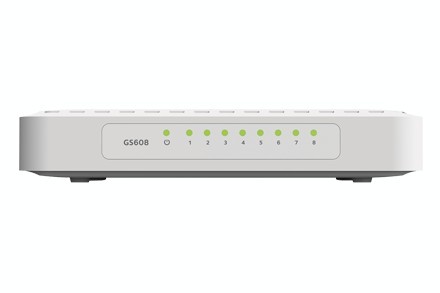 Switch Netgear Soho GS608v4, 8 porturi x 10/100/1000 Mbps, fara management foto mare Switch Netgear Soho GS608v4, 8 porturi x 10/100/1000 Mbps, fara management foto mare