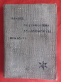 MANUEL DE L&#039;INGENIEUR DE LOCOMOTIVES HENSCHEL, 1935