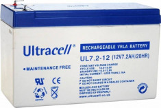 BATTERY 12V 7AH/UL7-12 ULTRACELL foto