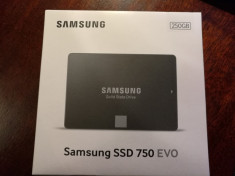 SSD Samsung 750 EVO 250GB sigilat foto