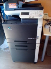 Copiator Laser Color Konica Minolta Bizhub C35 ADF USB/Network cu piedestal foto