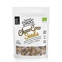 Snack Bio Seminte Cocos Cacao Diet Food 200gr Cod: 5906395147243 foto