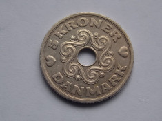 5 KRONER 1990 DANEMARCA foto