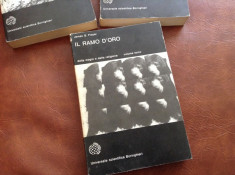 carte L. Italiana - Il ramo D&amp;#039;oro 3 volume de James G. Frazer anul 1965 !!! foto