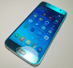 Samsung S6 Coral Blue Topaz Limited Edition / 32Gb / 3Gb Ram-Impecabil foto