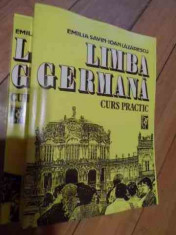 Limba Germana Curs Practic Vol.1-2 - Emilia Savin Ioan Lazarescu ,536174 foto