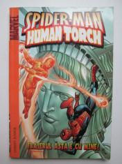 Benzi desenate, Romania: Spider-Man Human Torch. Marvel foto
