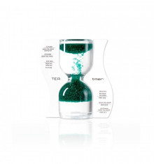 Clepsidra Paradox Tea Timer verde foto