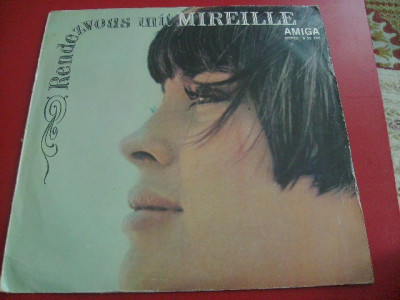 A(01) Disc vinil- MIREILLE -Rendezvous mit foto