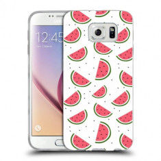 Husa Samsung Galaxy S7 Edge G935 Silicon Gel Tpu Model Watermelons Pattern foto