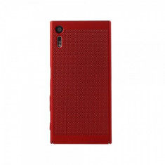 Husa de protectie pentru Sony Xperia XZ design ultraslim Dots , rosu foto