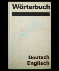 DIC?IONAR GERMAN-ENGLEZ - WORTERBUCH DEUTSCH-ENGLISCH - ERIKA GROGER - ANUL 1986 foto