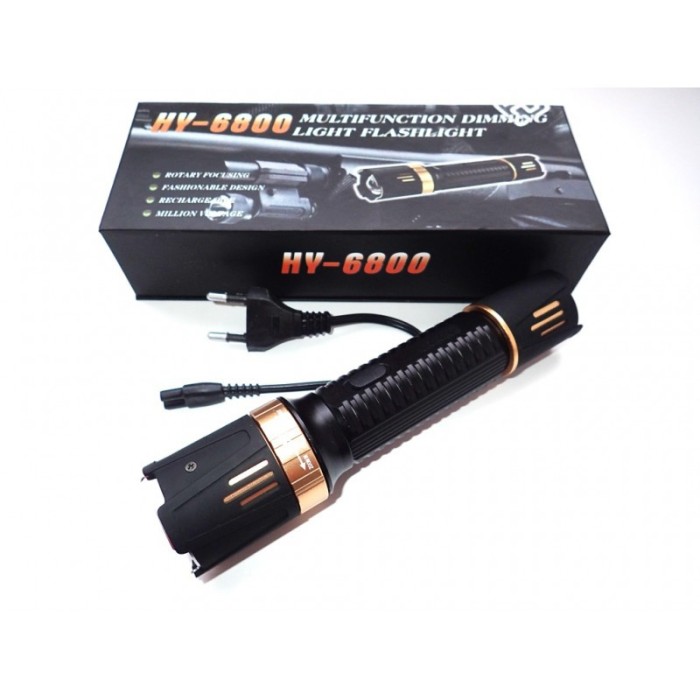 Electrosoc multifunctional cu lanterna HY-6800 foto mare Electrosoc multifunctional cu lanterna HY-6800 foto mare