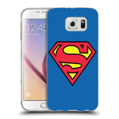 Husa Samsung Galaxy S6 Edge Plus G928 Silicon Gel Tpu Model Superman foto