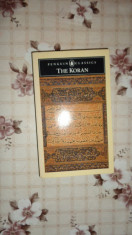 The Koran ( Coranul ) carte in limba engleza an 1990/455pag/format 11x18cm foto