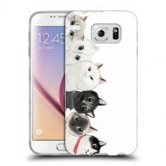 Husa Samsung Galaxy S7 Edge G935 Silicon Gel Tpu Model Cats foto