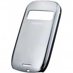 Husa capac spate Nokia CC-3019 argintiu pentru Nokia C7-00 foto