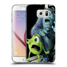 Husa Samsung Galaxy S6 Edge Plus G928 Silicon Gel Tpu Model Monster Ink foto