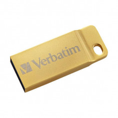 Memorie USB Verbatim Metal Executive 32GB USB 3.0 Gold foto
