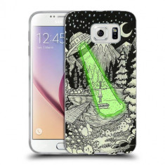 Husa Samsung Galaxy S6 G920 Silicon Gel Tpu Model Ozn Draw foto