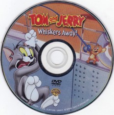 DVD desene animate Tom si Jerry, Whiskers Away, in limba engleza, netritat