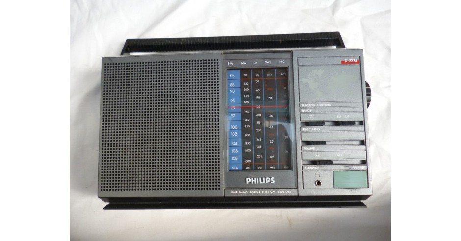 Radio d'aviation portable, récepteur radio VHF Air Aircraft Band Full