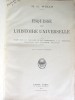 Carte veche: &quot;ESQUISSE DE L&#039;HISTOIRE UNIVERSELLE&quot;, H.G. Wells, 1930. Cu 39 harti, Alta editura