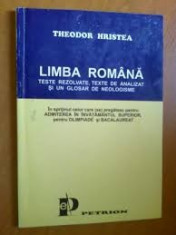 Theoder hristea limba romana foto